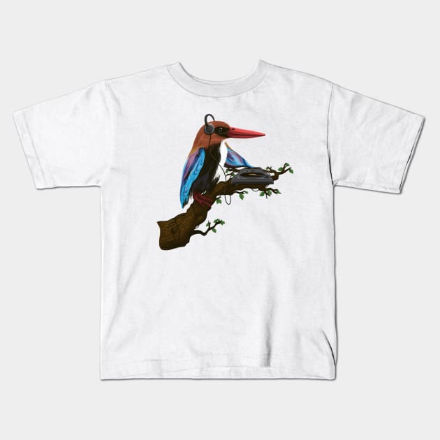 Tropical sounds Kids T-Shirt by RobertRichter